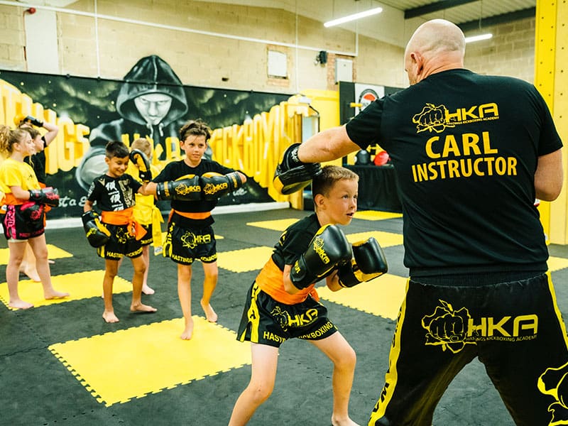 Kids Kickboxing Classes Near Me in Hastings | Hastings Kombat Academy